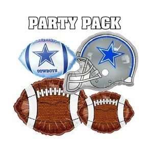  Dallas Cowboys Party Pack Balloons 15 Pack Sports 
