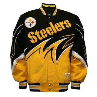 Pittsburgh Steelers Outerwear Pittsburgh Steelers Slash Jacket
