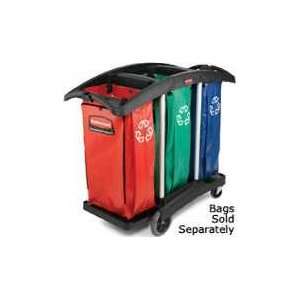   Commercial C Triple Bag Cleaning Cart 1 EA RCP9T92