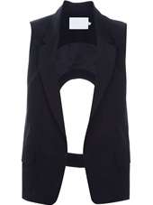 womens designer waistcoats & gilets on sale   farfetch 