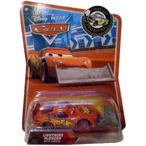   Cast Car Final Lap Series Lightning McQueen with Shovel Toys & Games