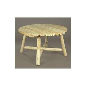  Rustic Natural Cedar Furniture Company Round Dining Table 