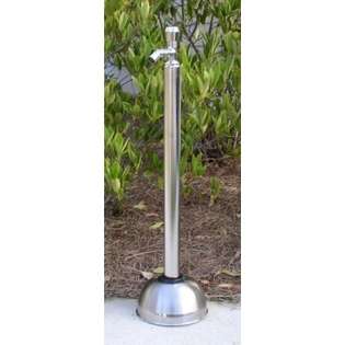 Outdoor Shower Company 36 Free Standing Cold Water Foot Shower with 