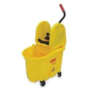  RUBBERMAID 7579 00 YEL Institutional Mop Bucket,Yellow,35 