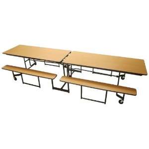  12 Foot Portable Cafeteria Table by Mitchell Sports 