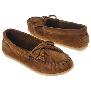 Womens Minnetonka Moccasin  Kilty Moc Tod/Pre Dusty Brown Shoes 