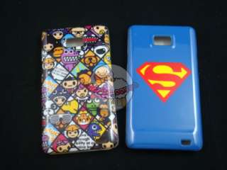 Superman ‘S’ Shield & Cute Monster Hard Back Cover Case for 