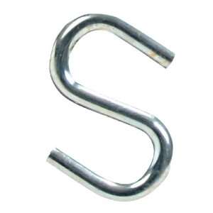 Lehigh 7060 6 3/16 Inch by 1 3/4 Inch 50 Pound S Hook, Zinc Plated, 2 