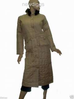 NEW Womens Full Length Winter Down Jacket Coat M or L  
