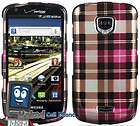   PLAID HARD CASE COVER FOR VERIZON SAMSUNG DROID CHARGE 4G i510 PHONE