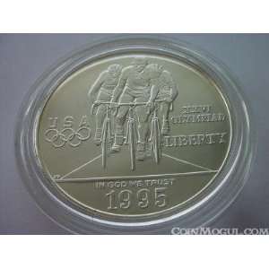    1995 Centennial Olympics Cycling Silver Dollar Toys & Games