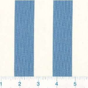  56 Wide Lomira French Blue/Ivory Fabric By The Yard 