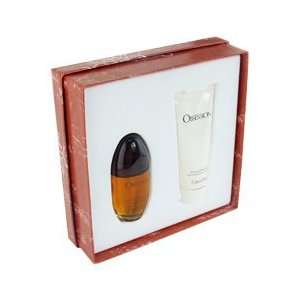 Obsession by Calvin Klein for Women   2 Pc Gift Set 1.7oz EDP Spray, 3 