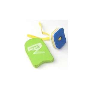  Miniature Set of Green Speed Kick Board & Swimming Float 
