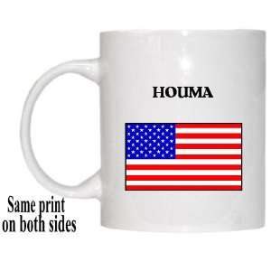  US Flag   Houma, Louisiana (LA) Mug 