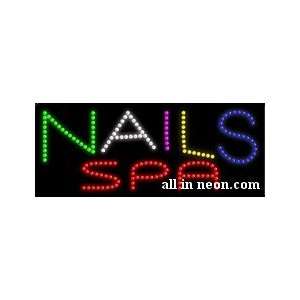  Nail Spa Business LED Sign Two