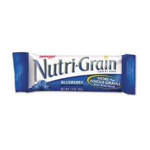  o Kellogg s o   Nutri Grain Cereal Bars, Blueberry, Indv 