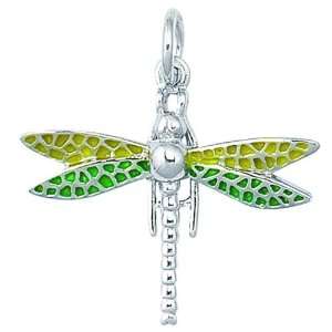  Sterling Silver Dragonfly Charm Arts, Crafts & Sewing