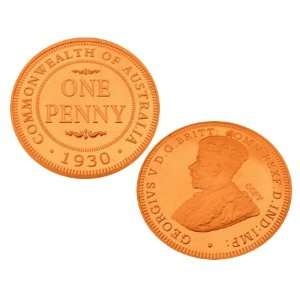   LOT of 10   1930 Australian Penny 1c Cameo Proof Copy 