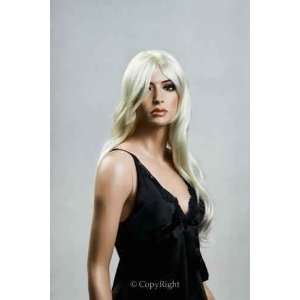  Brand New Long Blonde Female Wig Synthetic Hair For ladies 