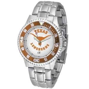   Longhorns NCAA Competitor Mens Watch (Metal Band)