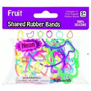  Fruit Shaped Rubber Bands [Toy] Toys & Games