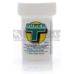  Super T Topical Anesthetic 7/8 oz. Tattoo Numbing Lotion 