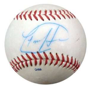  Felix Hernandez Autographed NW League Game Used Baseball 