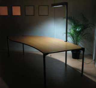 VS Möbel AXIS 360° Chef Schreibtisch in Buche + Leuchte  