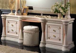 Komplett Luxus Schlafzimmer Kleiderschrank Italien Klassik Edelstein 
