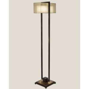 Fine Art Lamps Quadralli 452230 Tall 72 Floor Lamp 2 Light 120 watt 