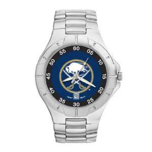  Buffalo Sabres Mens Pro Ii Sterling Silver Bracelet Watch 
