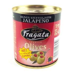 Fragata Olives Stuffed with Jalapeno 200g  Grocery 