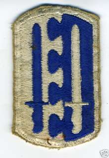1940s WWII US Military Patch Airborne Infantry Brigade  