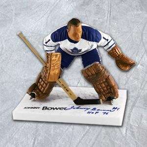  JOHNNY BOWER Maple Leafs SIGNED Variant McFarlane SP   NHL 