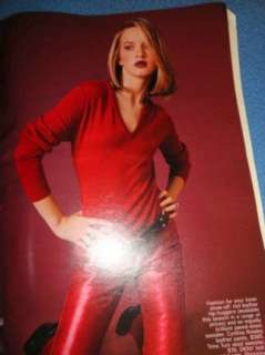 Vintage Glamour magazine 8/1996 Claudia Schiffer Laetitia Casta 