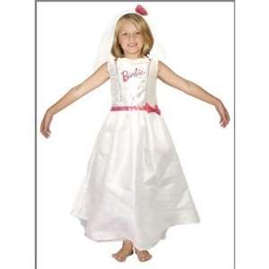 Barbie Bride Dress with Veil and Posy Toys & Games