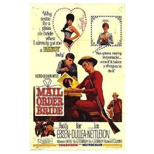  Mail Order Bride Original Movie Poster, 27 x 41 (1964 