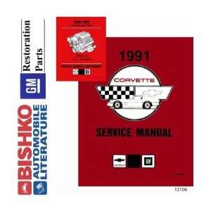  1991 CHEVROLET CORVETTE Shop Service Repair Manual CD Automotive