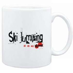  Mug White  Ski Jumping IS IN MY BLOOD  Sports Sports 