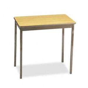  BARRICKS Utility Table With Steel Legs, Rectangular, 30w x 