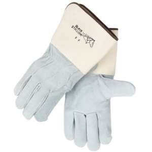 Black Stallion 8F Premium Side Split Cowhide Leather Palm Gloves  Full 