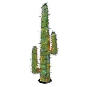  GKI Bethlehem Lighting 4 Foot Cactus With 100 Multi Color 