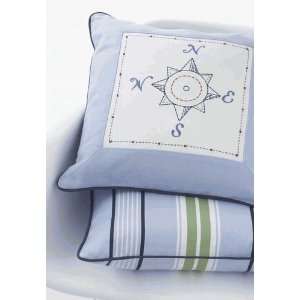  stars and stripes compass pillow