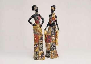wunderschöne große afrikanische Frauen 35cm Skulptur Afrikanerin 