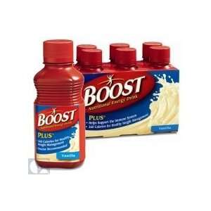  Boost Plus Drink, 8 fl oz. Bottles, 24/Case   Vanilla 