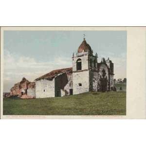  Reprint Monterey CA   Carmel Mission 1900 1909