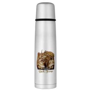    Large Thermos Bottle Buck Fever Deer Hunting 