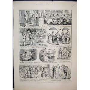   1886 Country House Tennis Piano Romance Dinner Scenes