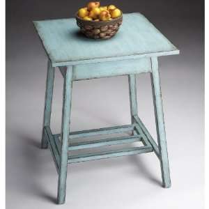  Artists Original French Blue Accent Table